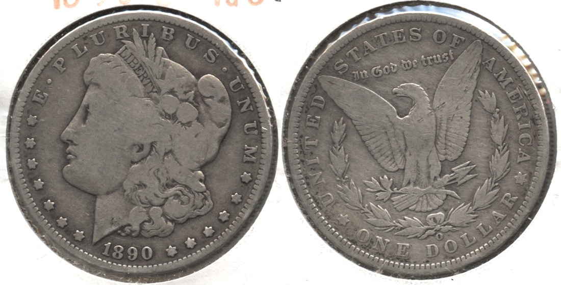 1890-O Morgan Silver Dollar Good-4 #a