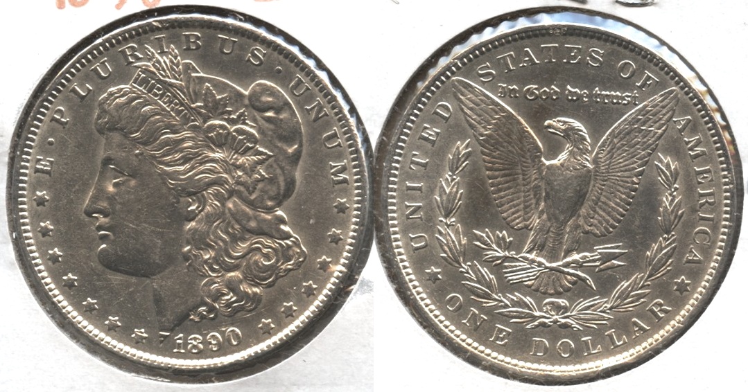 1890 Morgan Silver Dollar EF-40 #ad
