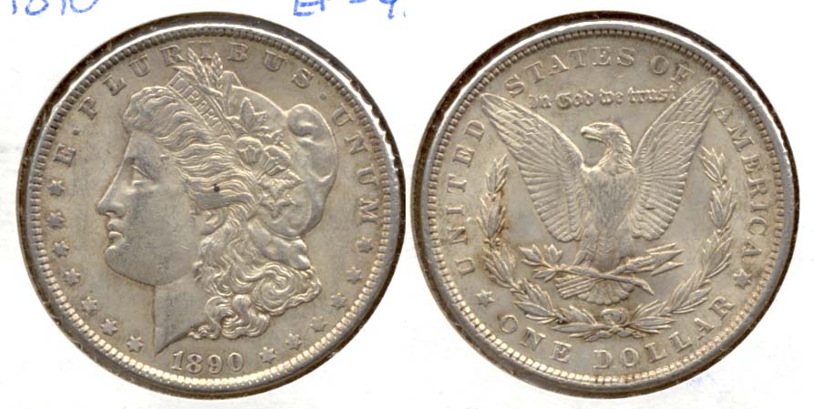 1890 Morgan Silver Dollar EF-45