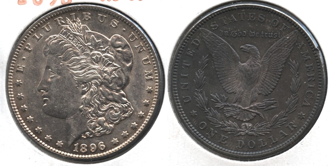 1896 Morgan Silver Dollar AU-55 #l