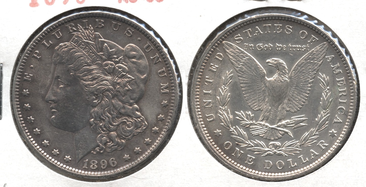 1896 Morgan Silver Dollar AU-55 #y