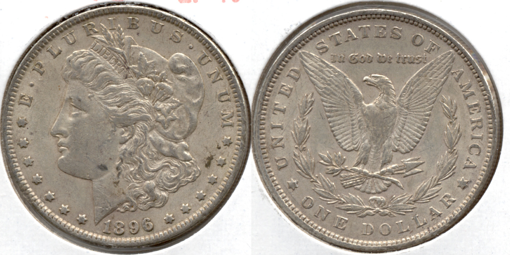 1896 Morgan Silver Dollar EF-40 aa