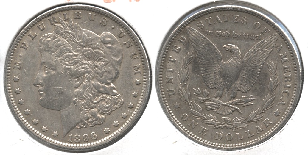 1896 Morgan Silver Dollar EF-40 #al