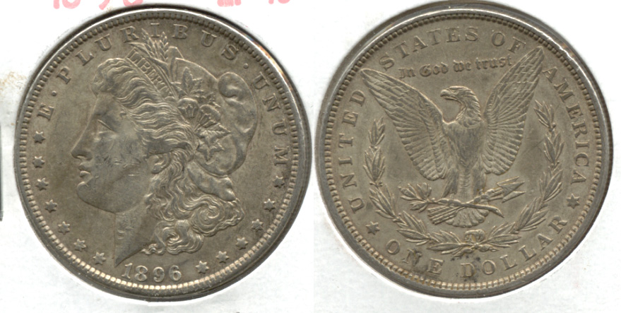 1896 Morgan Silver Dollar EF-40 t