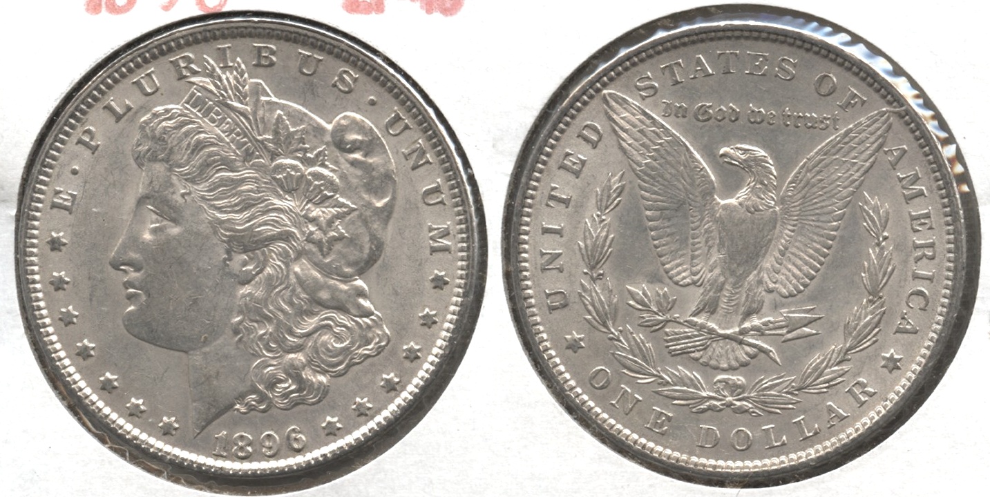 1896 Morgan Silver Dollar EF-45 #ap