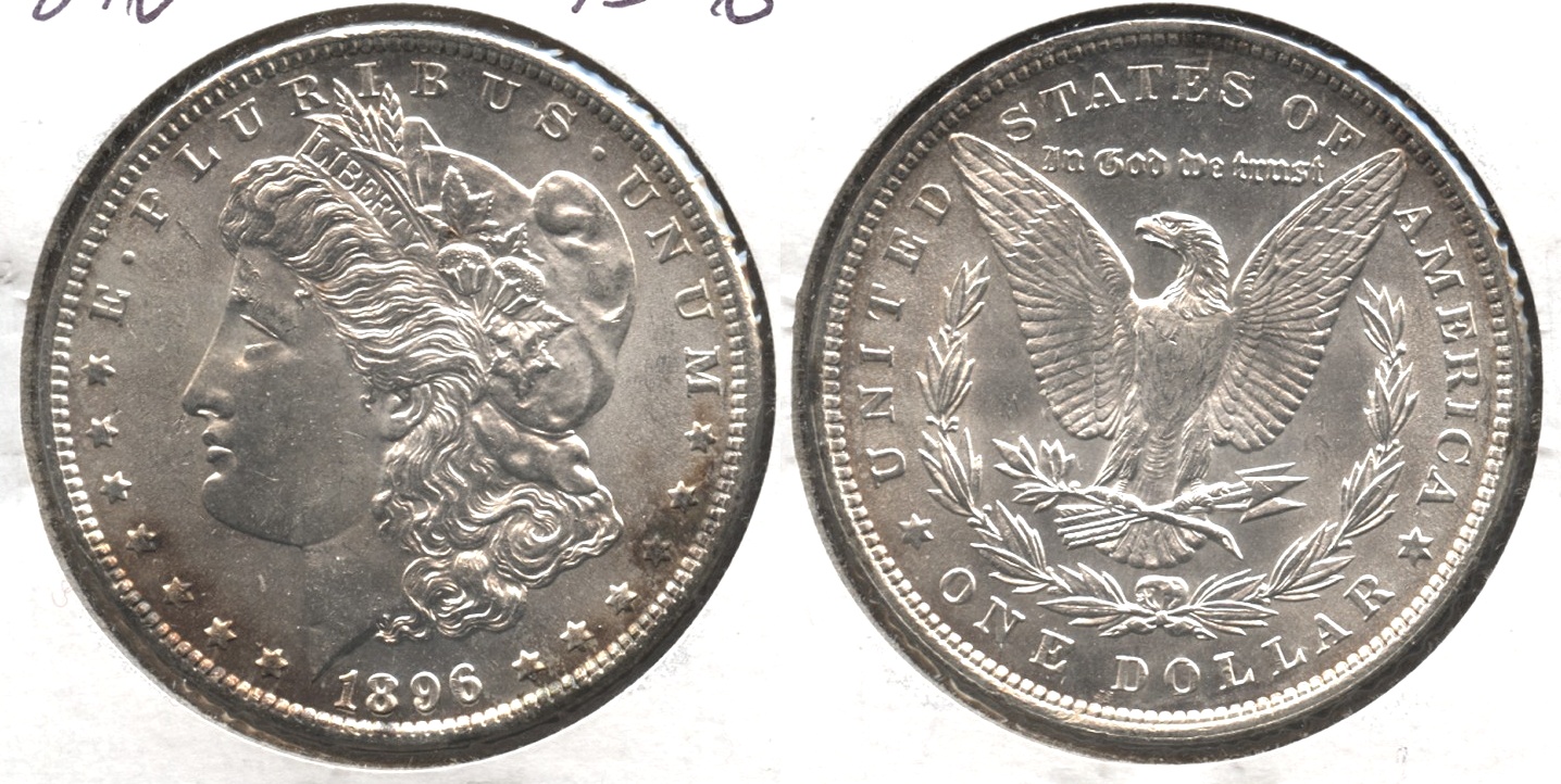 1896 Morgan Silver Dollar MS-62 #b