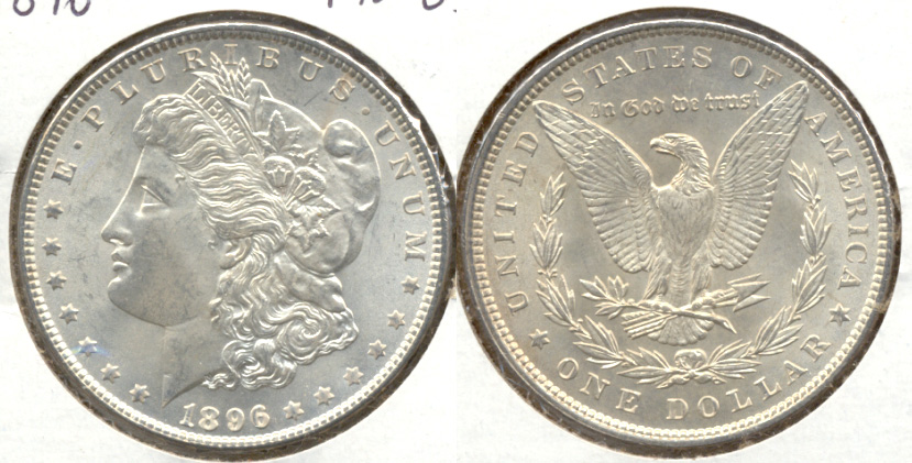 1896 Morgan Silver Dollar MS-63