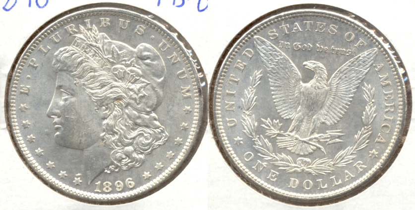 1896 Morgan Silver Dollar MS-63 a