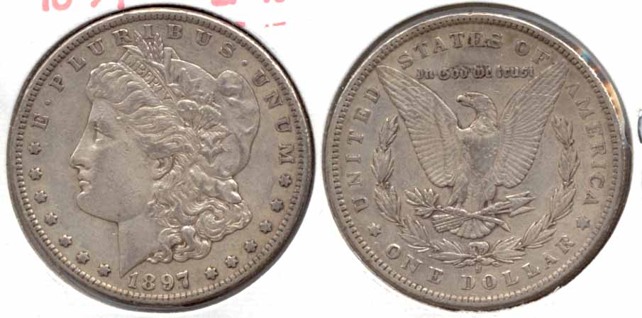 1897-S Morgan Silver Dollar EF-40