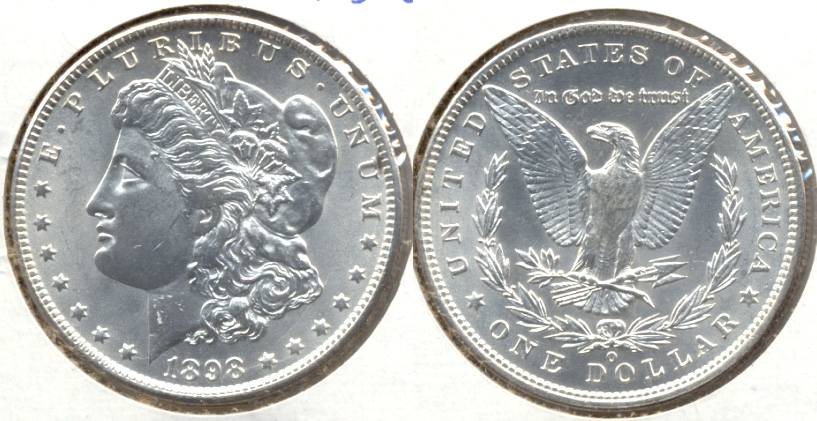 1898-O Morgan Silver Dollar MS-64 b
