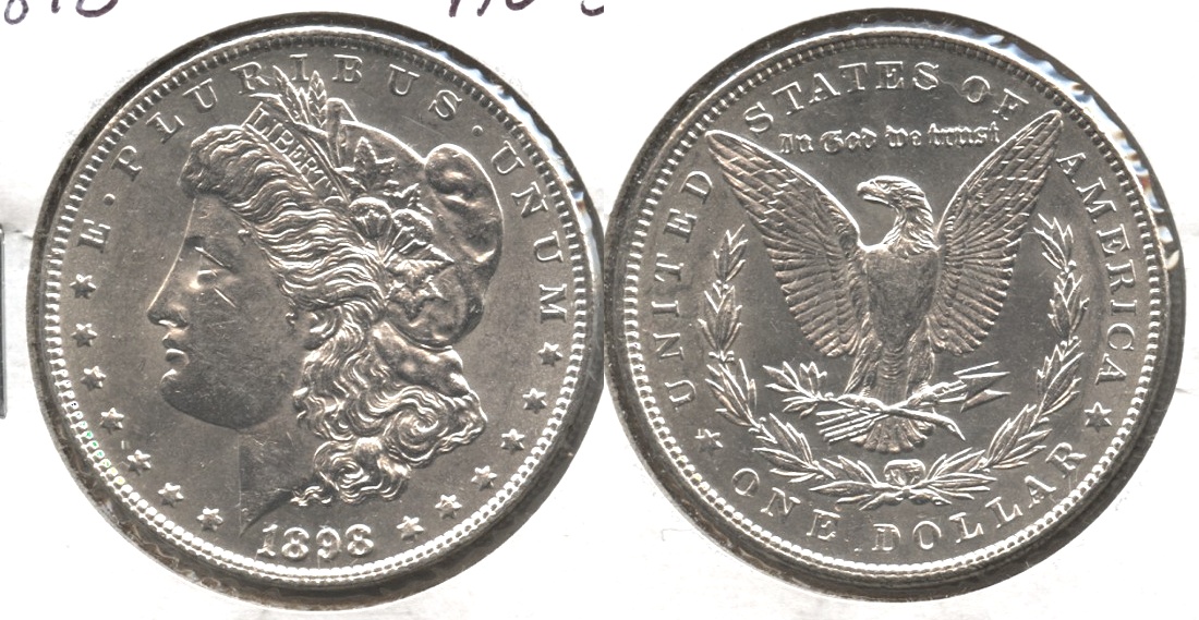 1898 Morgan Silver Dollar AU-55 #b