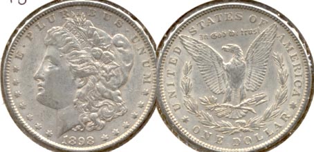 1898 Morgan Silver Dollar EF-40