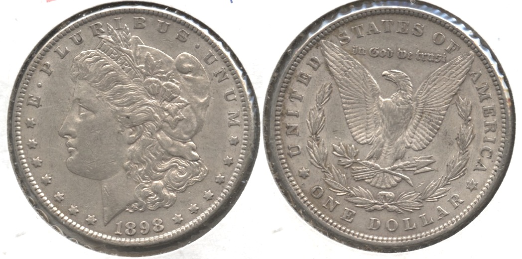 1898 Morgan Silver Dollar EF-40 #x