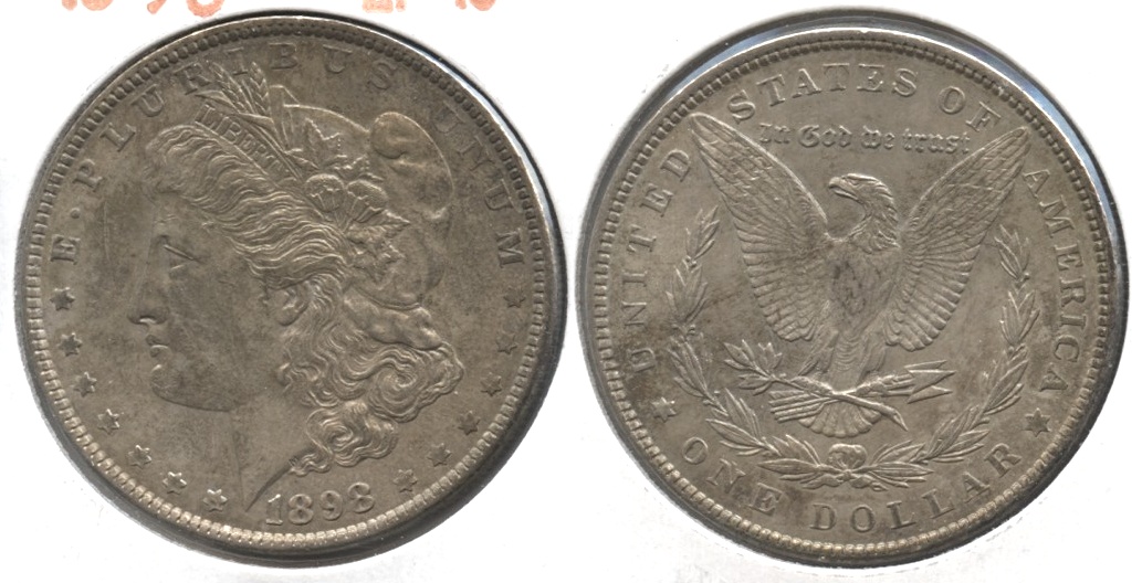1898 Morgan Silver Dollar EF-45 #o