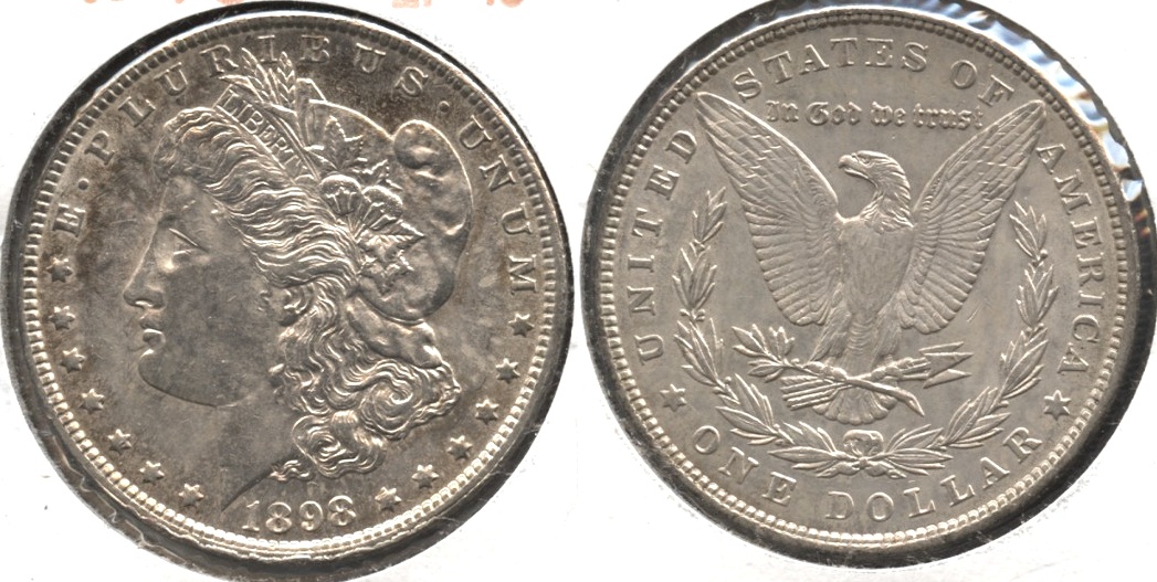 1898 Morgan Silver Dollar EF-45 #r
