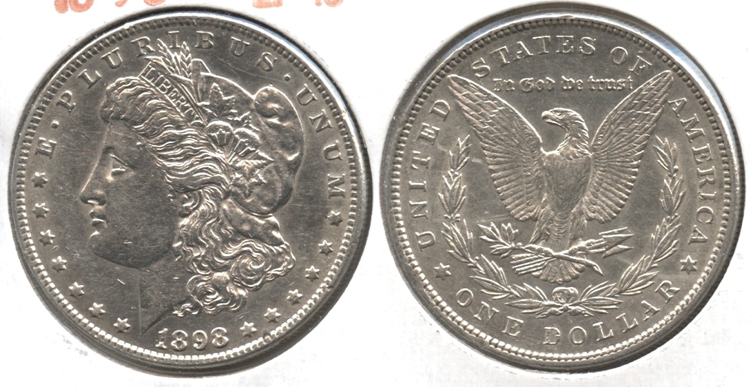 1898 Morgan Silver Dollar EF-45 #u