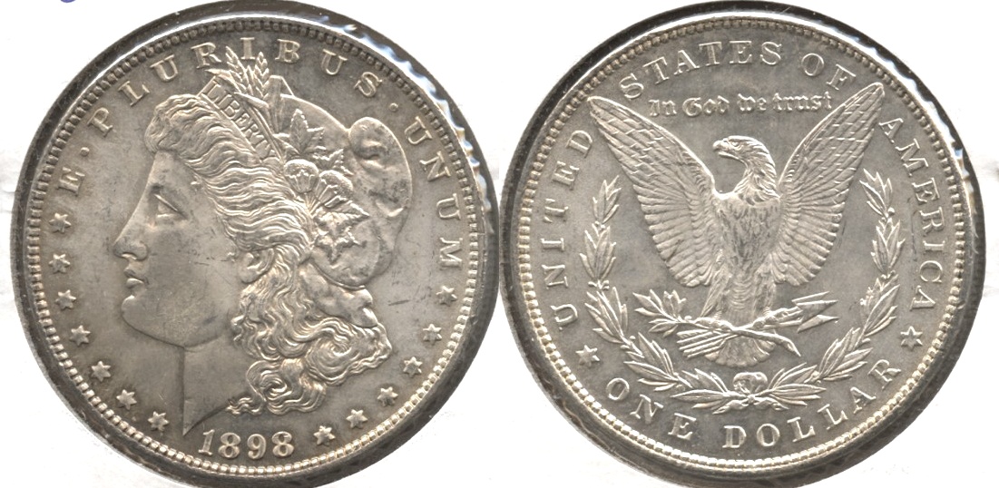 1898 Morgan Silver Dollar MS-64 #a