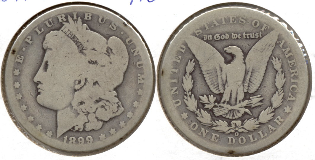 1899-O Morgan Silver Dollar AG-3