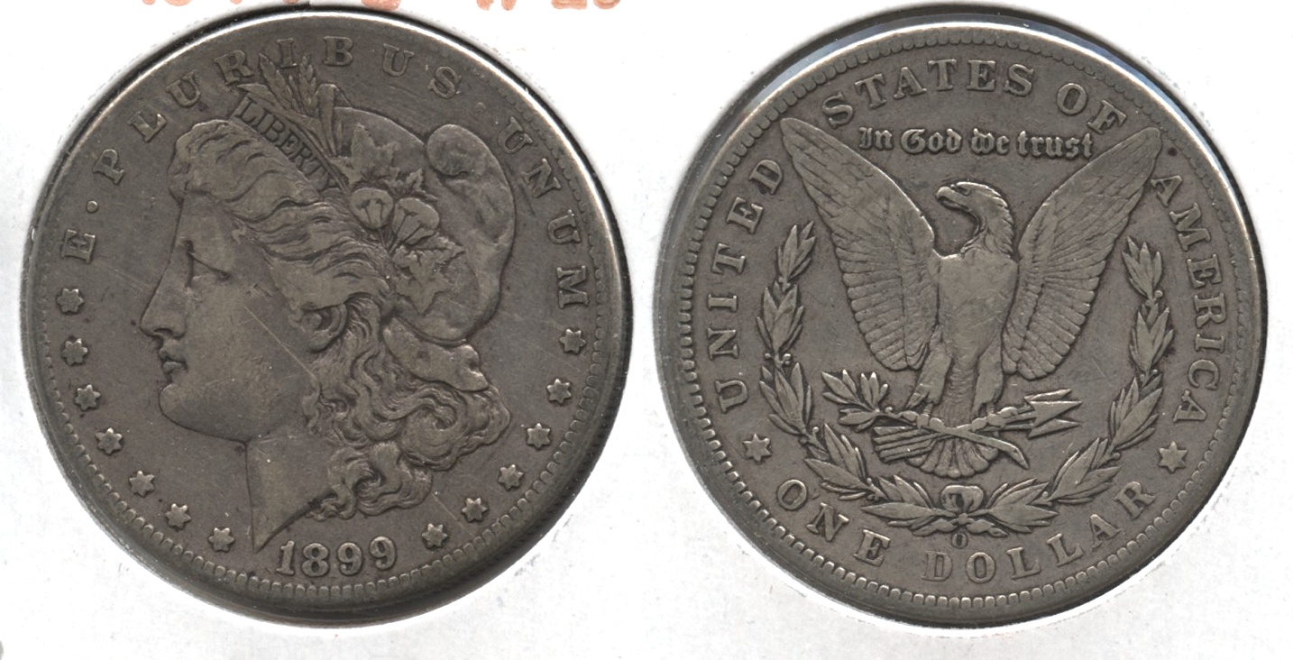 1899-O Morgan Silver Dollar VF-20 #o