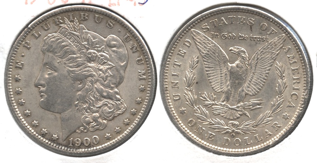 1900-O Morgan Silver Dollar EF-45