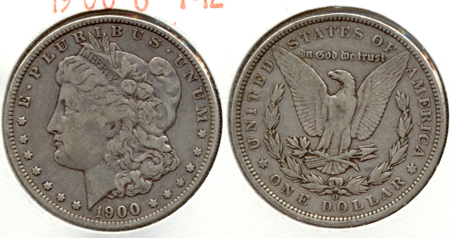 1900-O Morgan Silver Dollar Fine-12 c