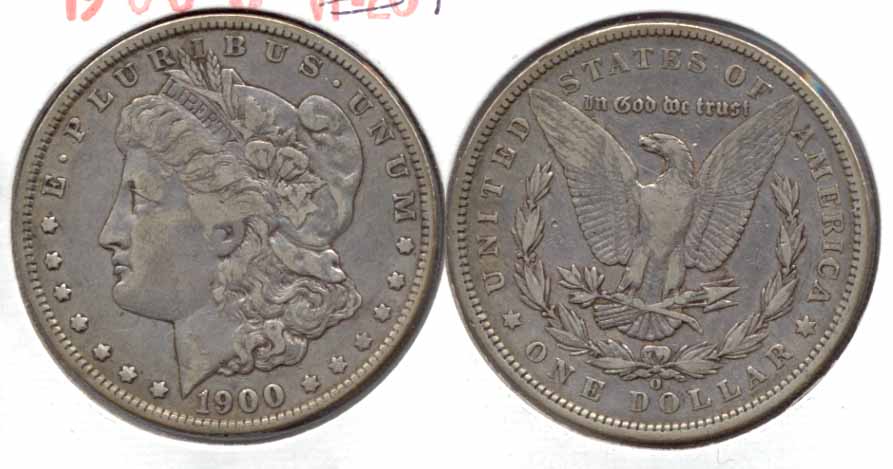 1900-O Morgan Silver Dollar Fine-12 h