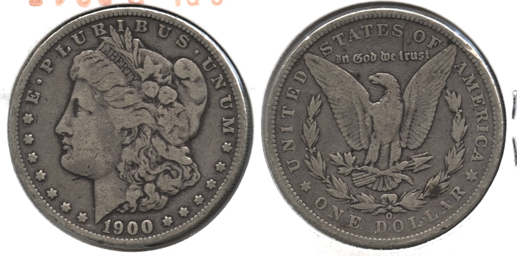 1900-O Morgan Silver Dollar VG-8 #d