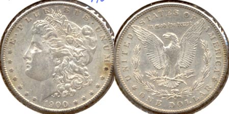 1900-S Morgan Silver Dollar AU-55