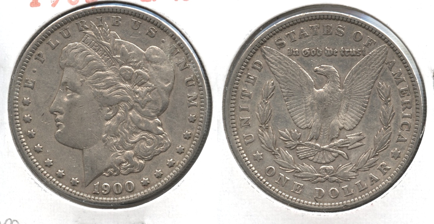 1900 Morgan Silver Dollar EF-40 #bm