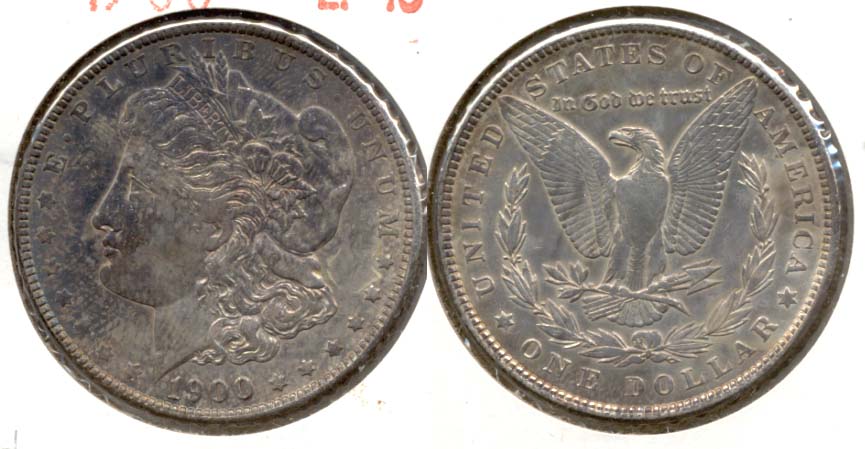 1900 Morgan Silver Dollar EF-40 d