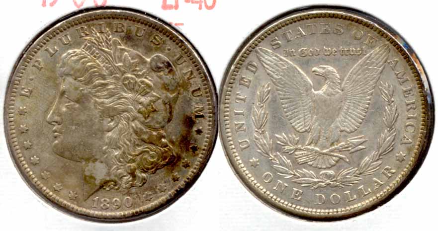 1900 Morgan Silver Dollar EF-40 p