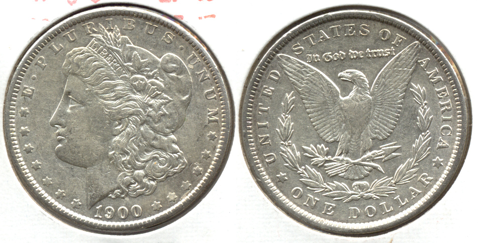 1900 Morgan Silver Dollar EF-40 u