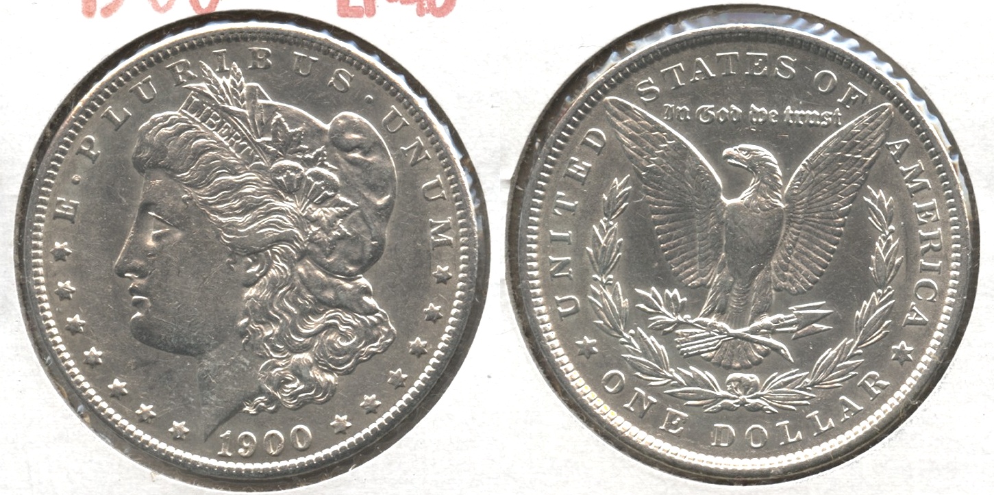 1900 Morgan Silver Dollar EF-45 #am