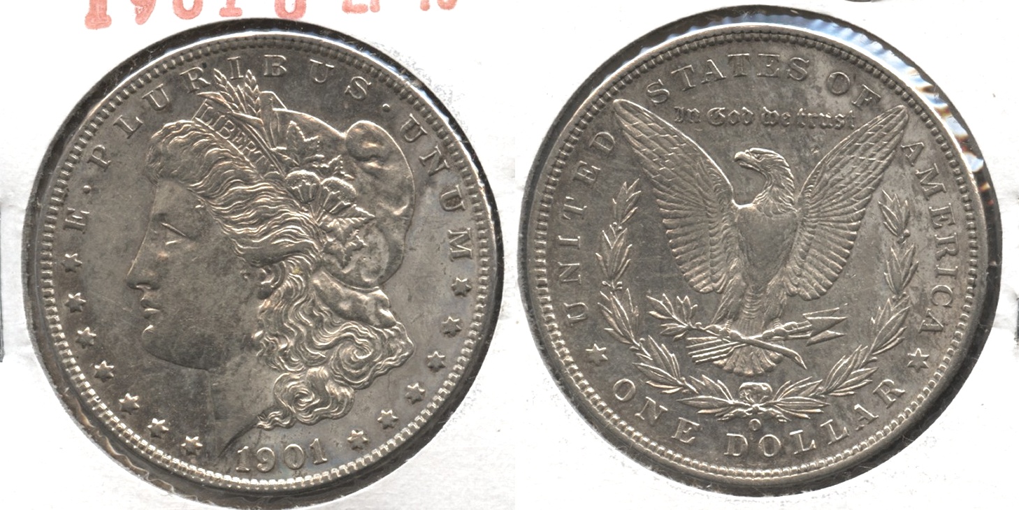 1901-O Morgan Silver Dollar EF-40