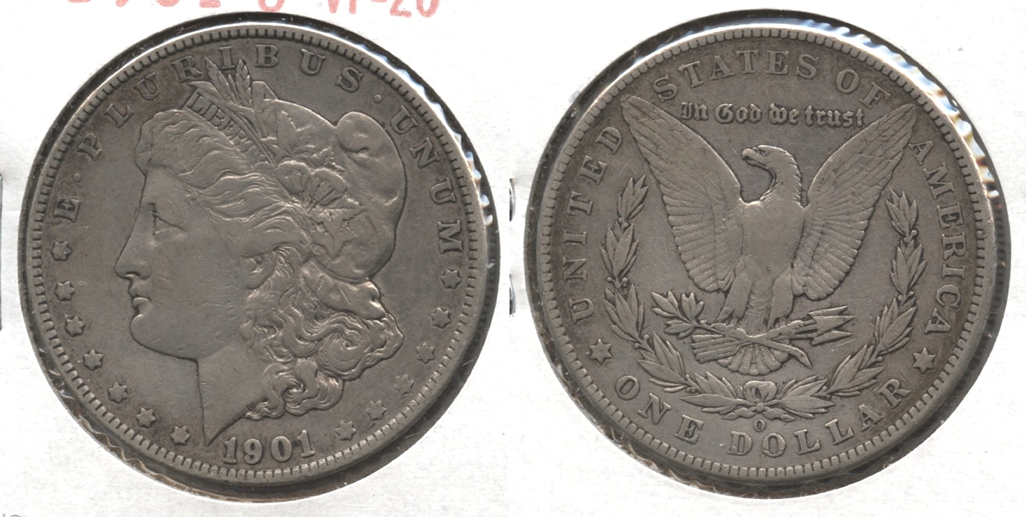1901-O Morgan Silver Dollar VF-20 #m