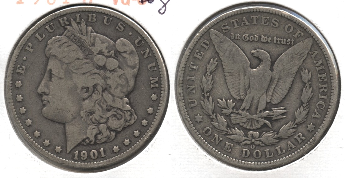 1901-O Morgan Silver Dollar VG-8 #n