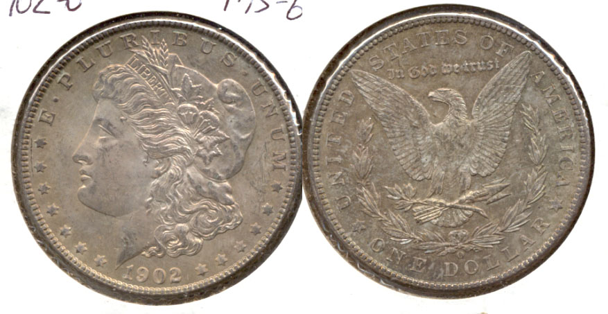 1902-O Morgan Silver Dollar MS-63 a