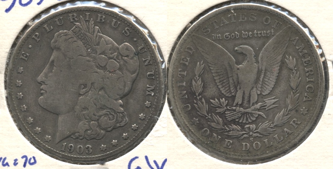 1903-S Morgan Silver Dollar Good-4