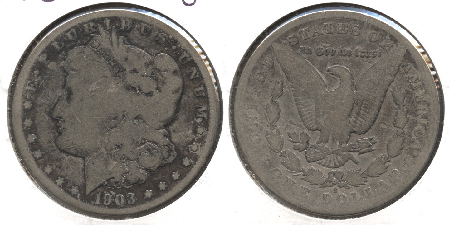 1903-S Morgan Silver Dollar Good-4 #a