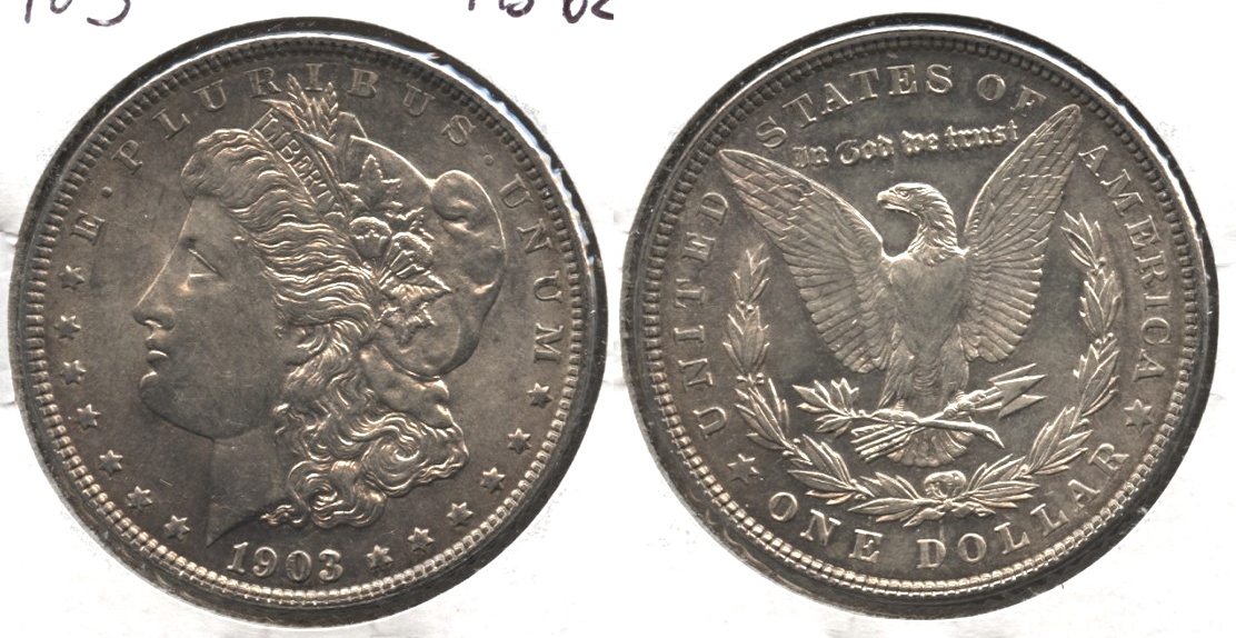 1903 Morgan Silver Dollar MS-62 #c