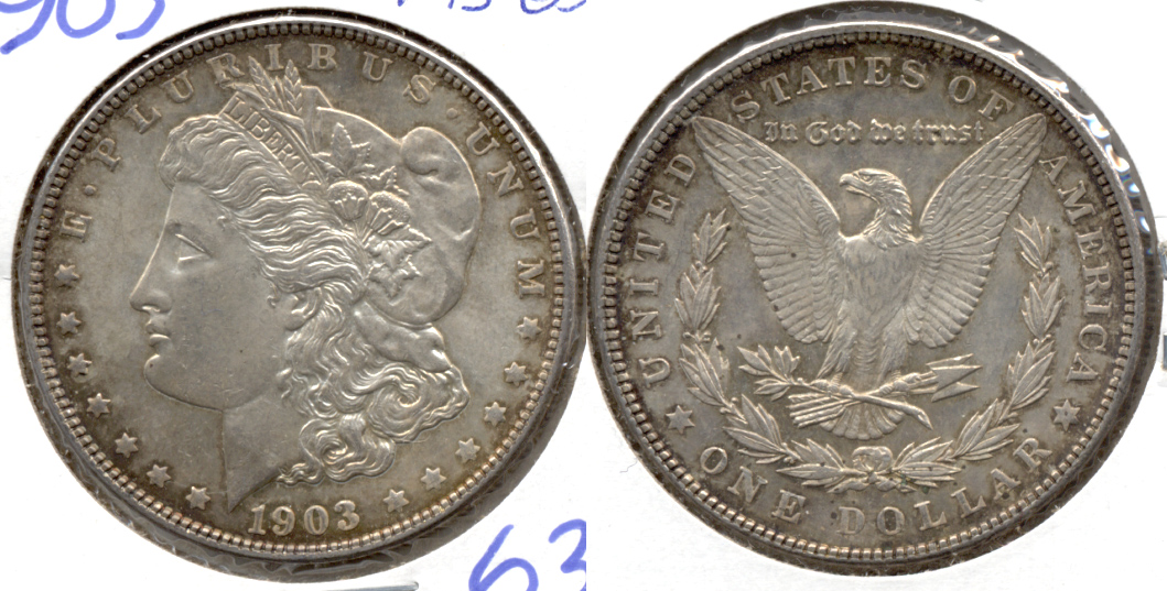 1903 Morgan Silver Dollar MS-63 c