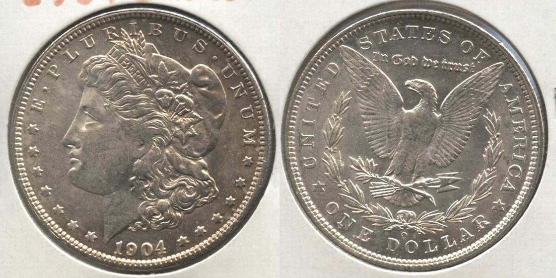 1904-O Morgan Silver Dollar MS-63 #f