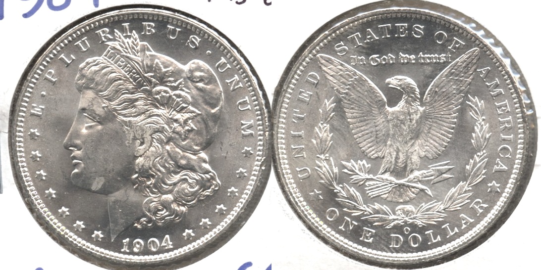 1904-O Morgan Silver Dollar MS-64 #b