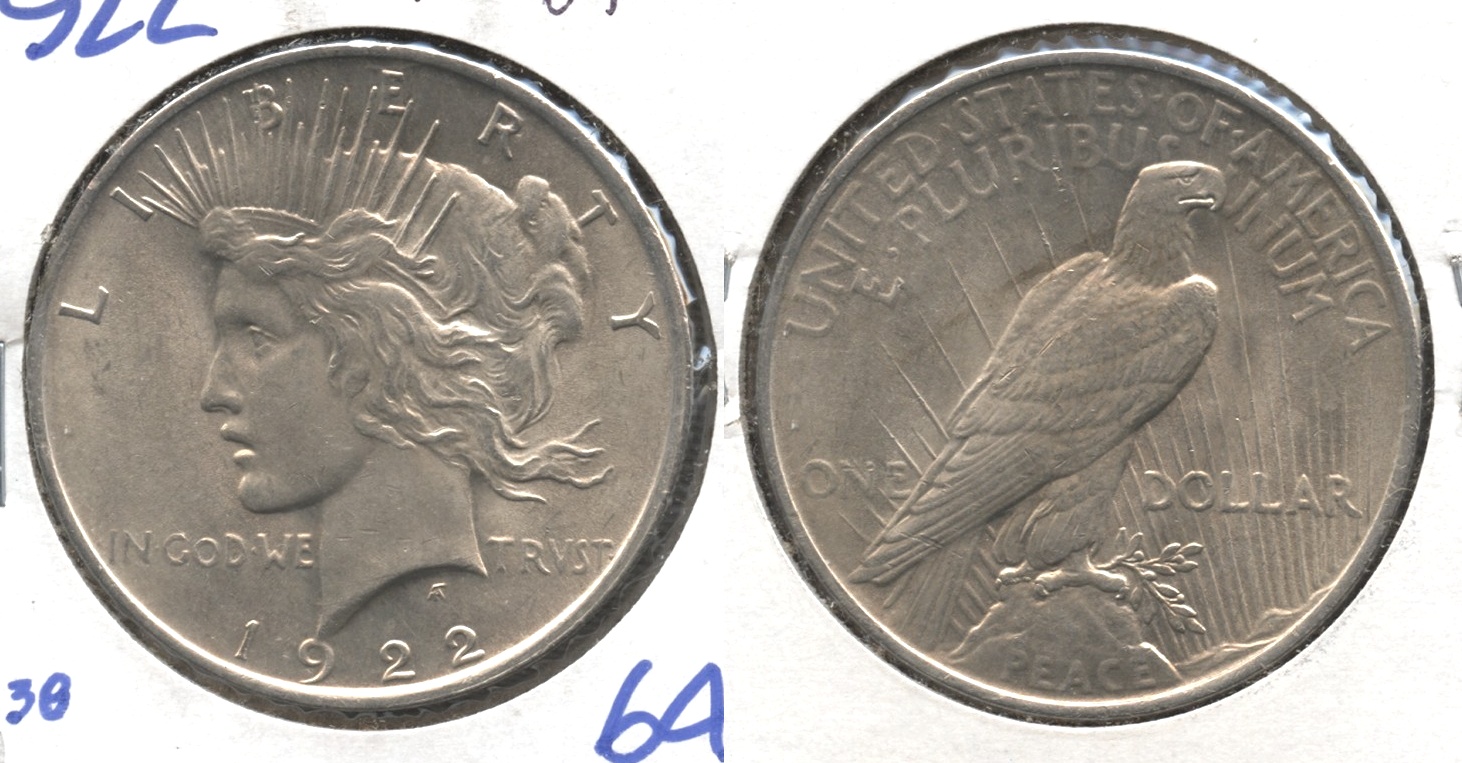 1922 Peace Silver Dollar MS-64 #d