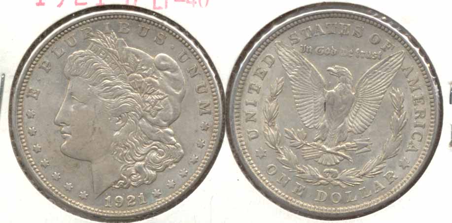 1921-D Morgan Silver Dollar EF-40 e