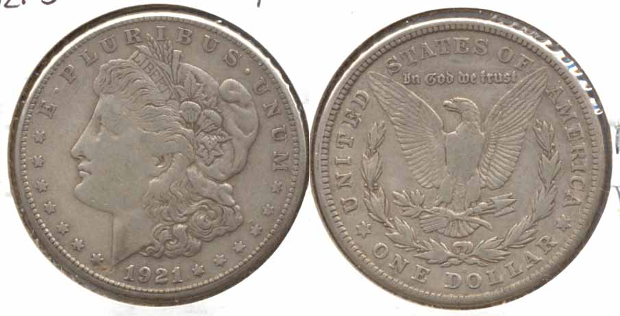 1921-S Morgan Silver Dollar Fine-12