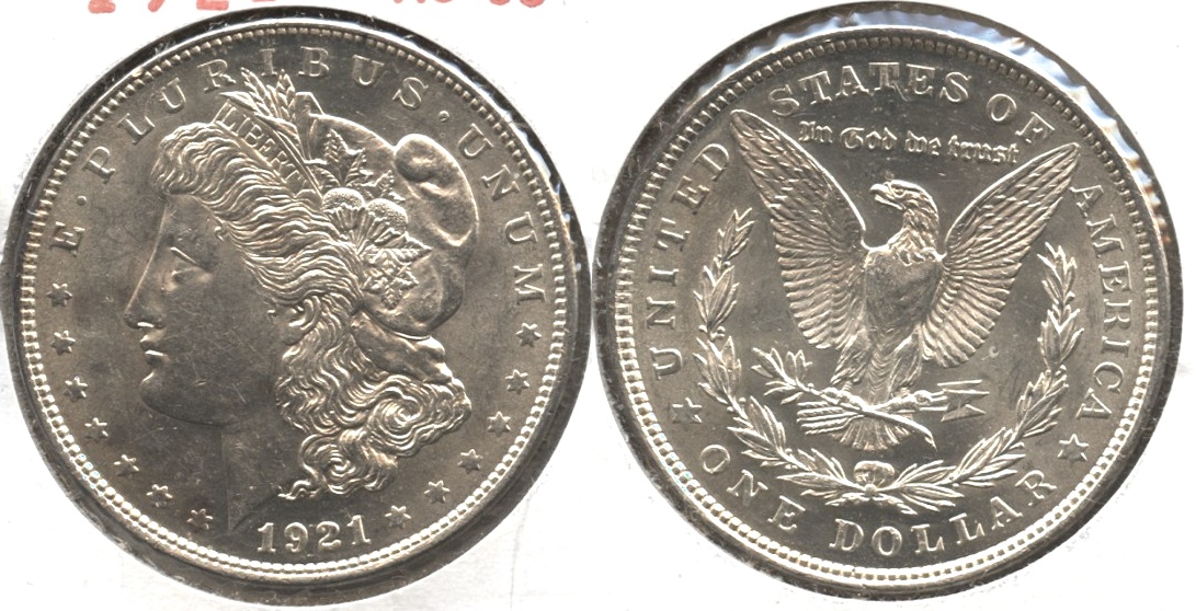 1921 Morgan Silver Dollar AU-55 #l