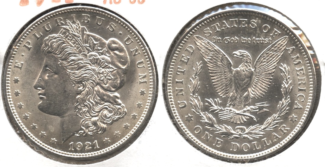 1921 Morgan Silver Dollar AU-55 #n