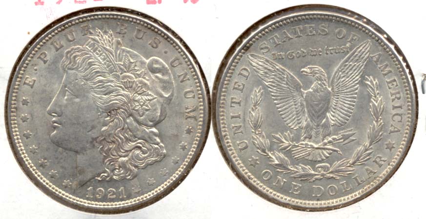 1921 Morgan Silver Dollar EF-40 o