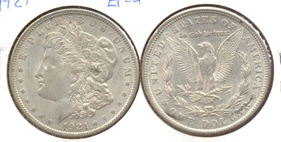 1921 Morgan Silver Dollar EF-45 m